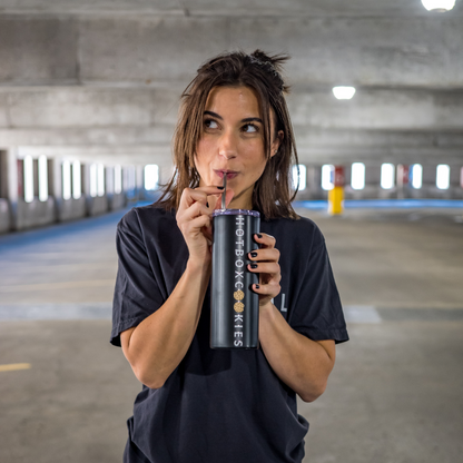 White Stainless Steel Tumbler