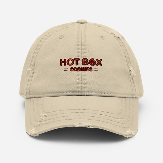 Hot Box Distressed Hat