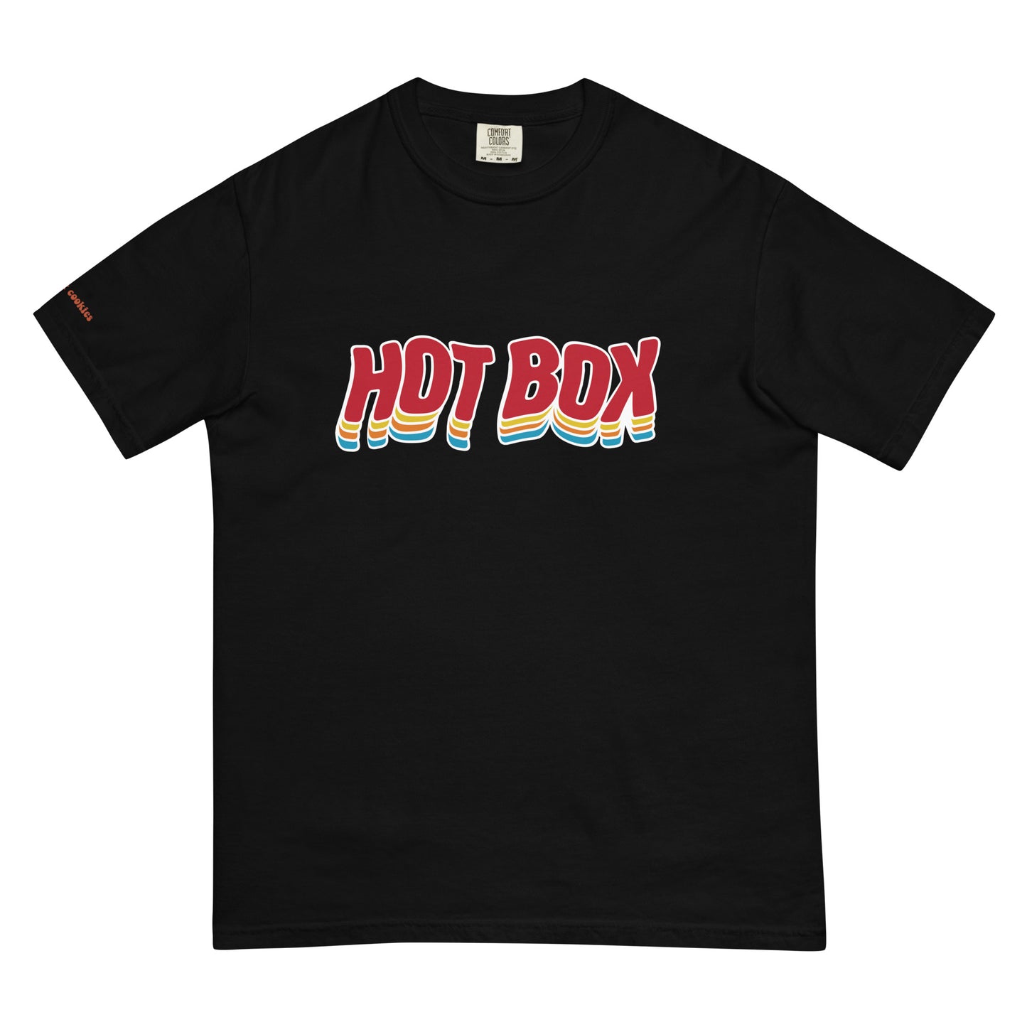Rainbow Hot Box heavyweight t-shirt