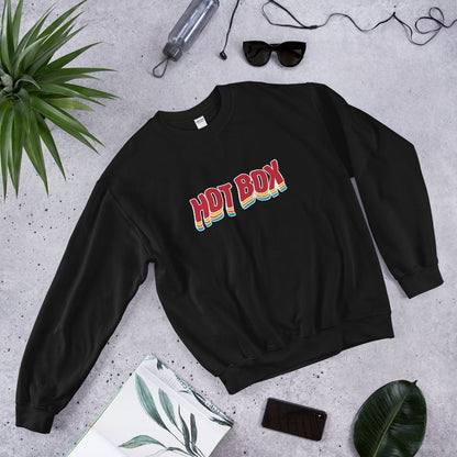 Rainbow Hot Box Unisex Sweatshirt