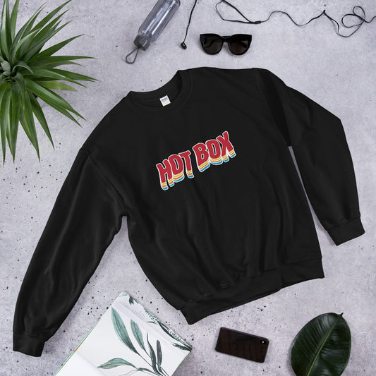 Rainbow Hot Box Unisex Sweatshirt