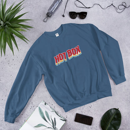 Rainbow Hot Box Unisex Sweatshirt