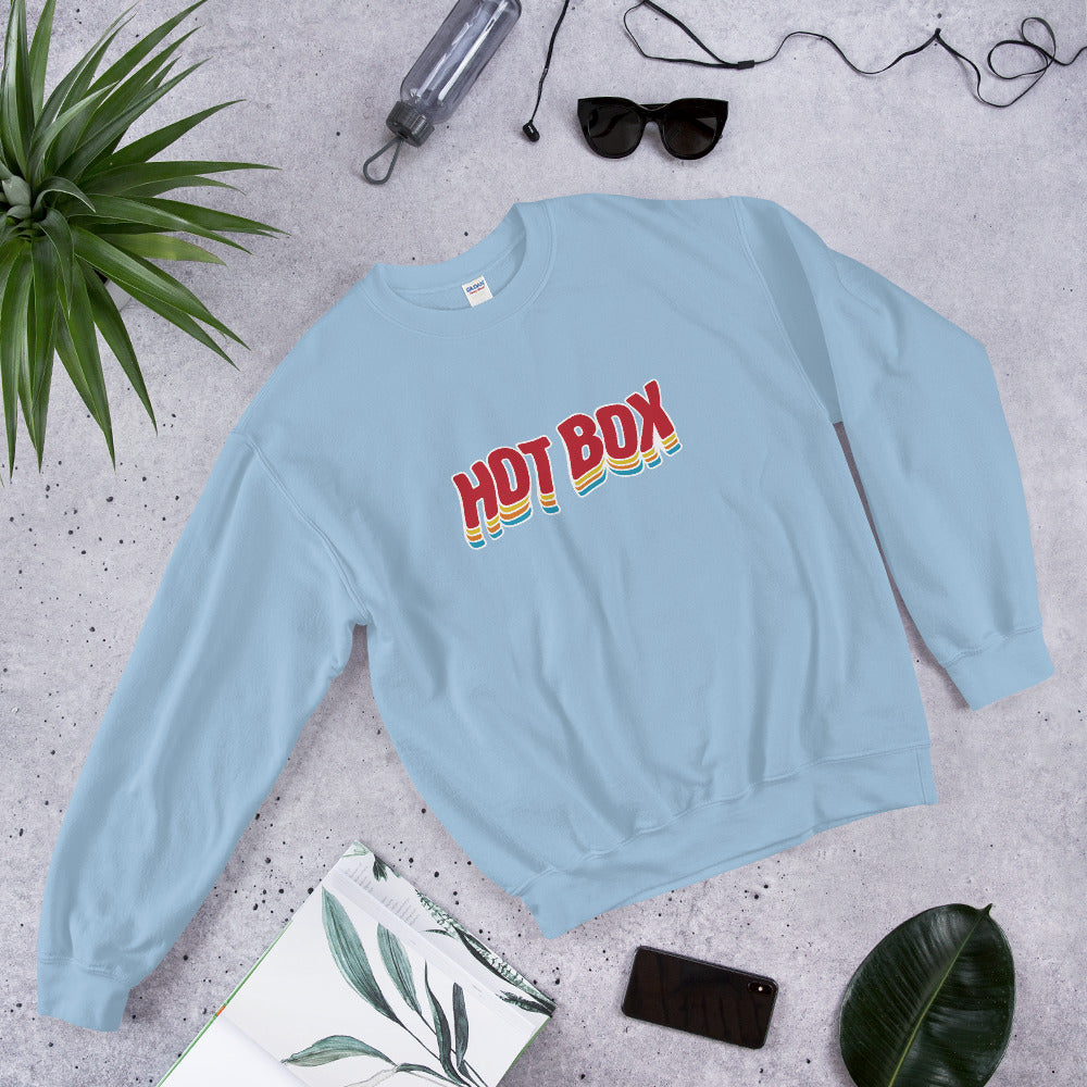 Rainbow Hot Box Unisex Sweatshirt