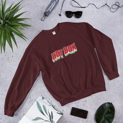 Rainbow Hot Box Unisex Sweatshirt