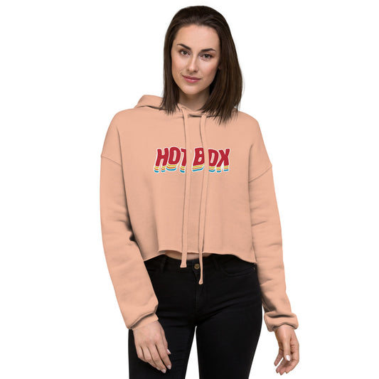 Rainbow Crop Hoodie